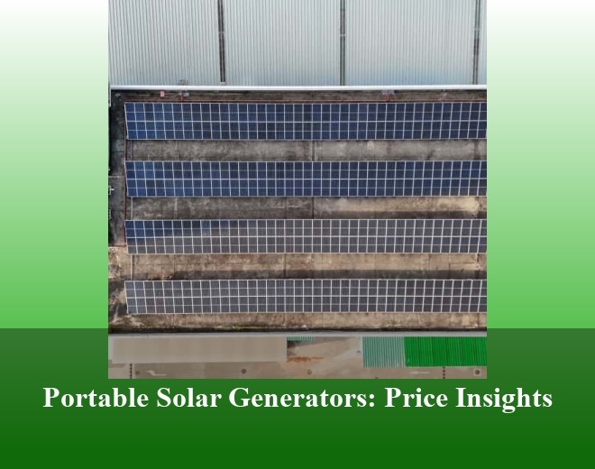 Portable Solar Generators: Price Insights